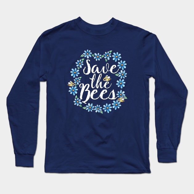 Save the BEES Long Sleeve T-Shirt by bubbsnugg